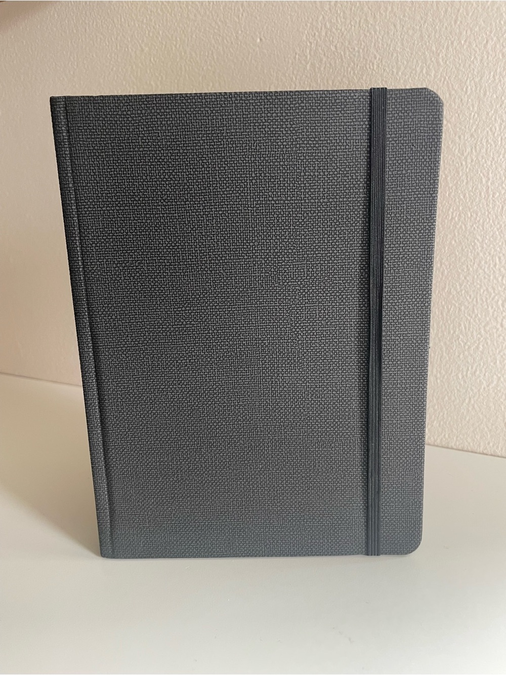 Black Journal with Elastic Strap